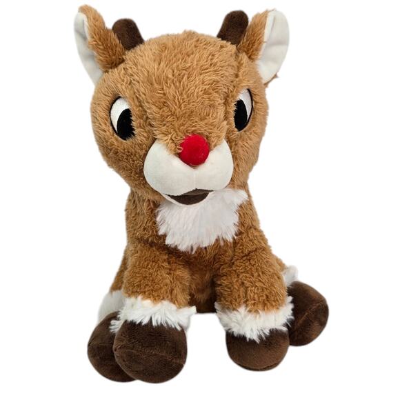 Kohls Cares Rudolph the Red Nosed Reindeer Holiday‎ Stuffed Animal Plush Toy 10" - Picture 1 of 7